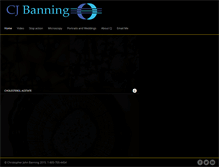 Tablet Screenshot of cjbanning.com